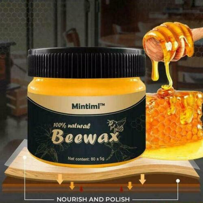 Wood Seasoning Beewax Polish - Complete Solution Furniture Care 1 Polishing Beeswax ( Hard Base )